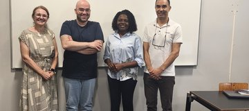 Parabéns à nova Mestre em Contabilidade e Finanças