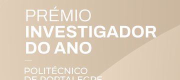 Prémio INVESTIGADOR DO ANO do Instituto Politécnico de Portalegre